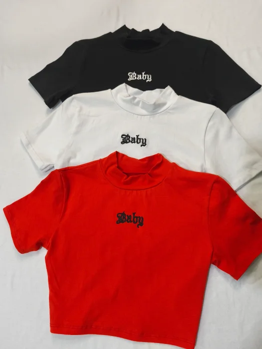 Polera " Baby " Algodon con Lycra