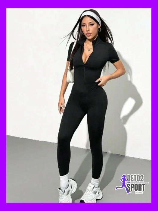 Catsuit Largo Manga Corta
