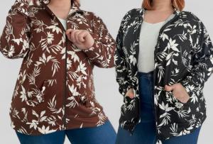 Camperas de Modal Estampadas! Talles Especiales - Miniatura 2
