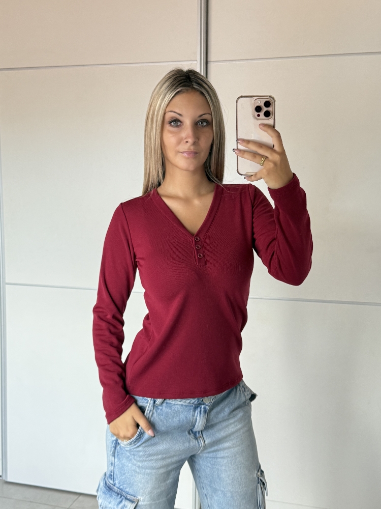 Camiseta con Botón - Imagen 1