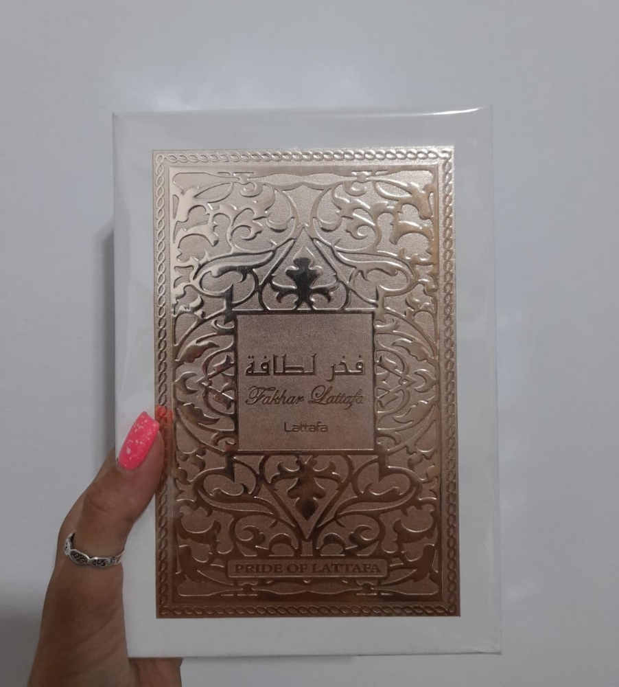 Perfume Arabe Fakhar Rose Gold Lattafa - Imagen 3