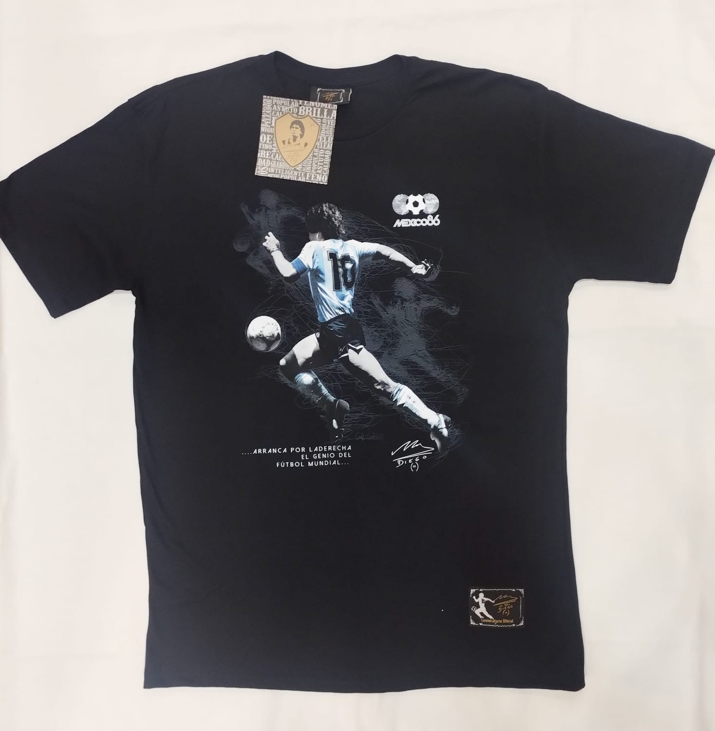 Remera Maradona con Licencia Oficial - Imagen 2