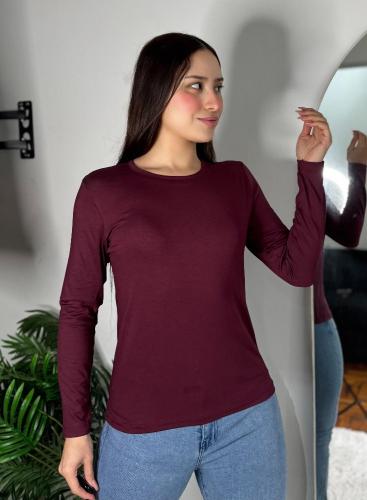 Remera Cuello Redondo Modal Soft
