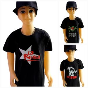 Remeras Rockeras de Niños