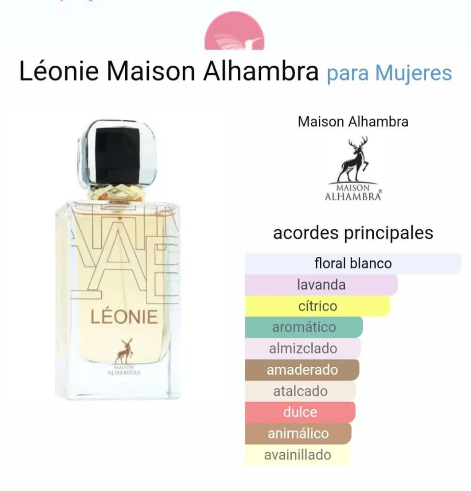 Perfume Arabe Leonie Maison Alhambra - Imagen 3