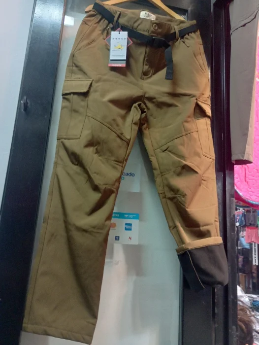 Pantalones Impermeable con Polar