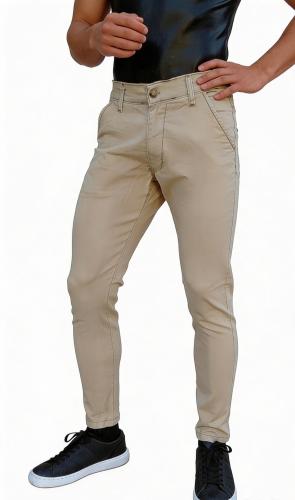 Chinos Gabardina Beige - Miniatura 3