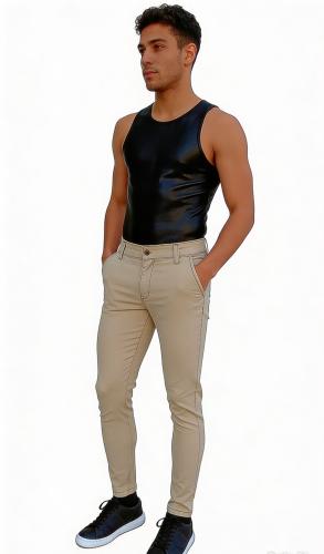 Chinos Gabardina Beige - Miniatura 5