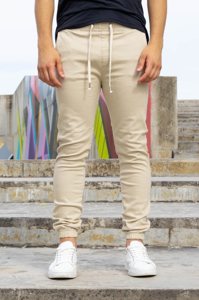 Jogger Chupin de Gabardina Gruesa - Imagen 2