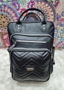 Ingreso Bolso Mochila Universitaria de Cuero Ecologico Muy Buena Calidad