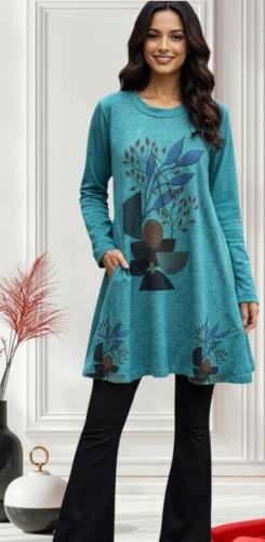 Vestido Lanilla Sublimada Grán Rebaja  con Varios Diseños - Miniatura 3