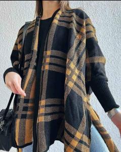 Saco Poncho Cuadrille