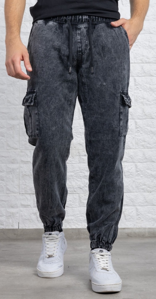 Jogger de Gabardina Negro - Imagen 3