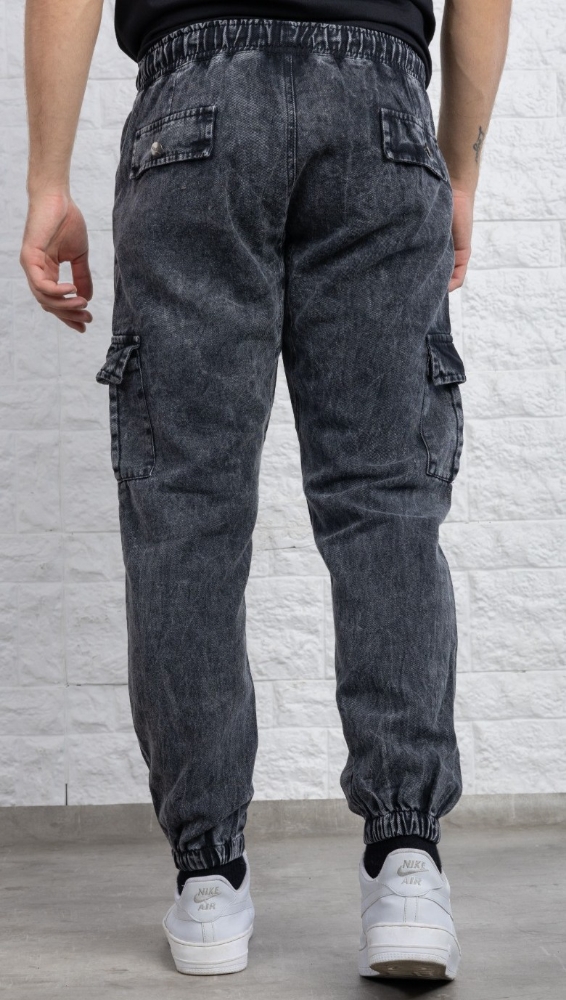 Jogger de Gabardina Negro - Imagen 4