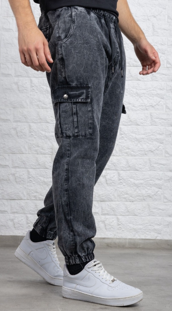 Jogger de Gabardina Negro - Imagen 5