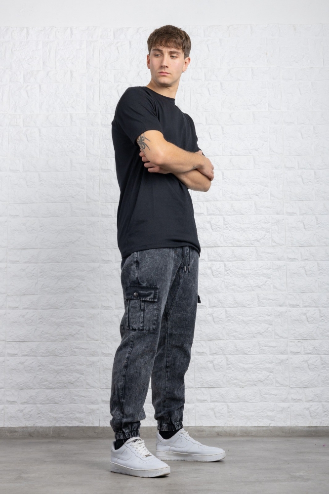 Jogger de Gabardina Negro - Imagen 7