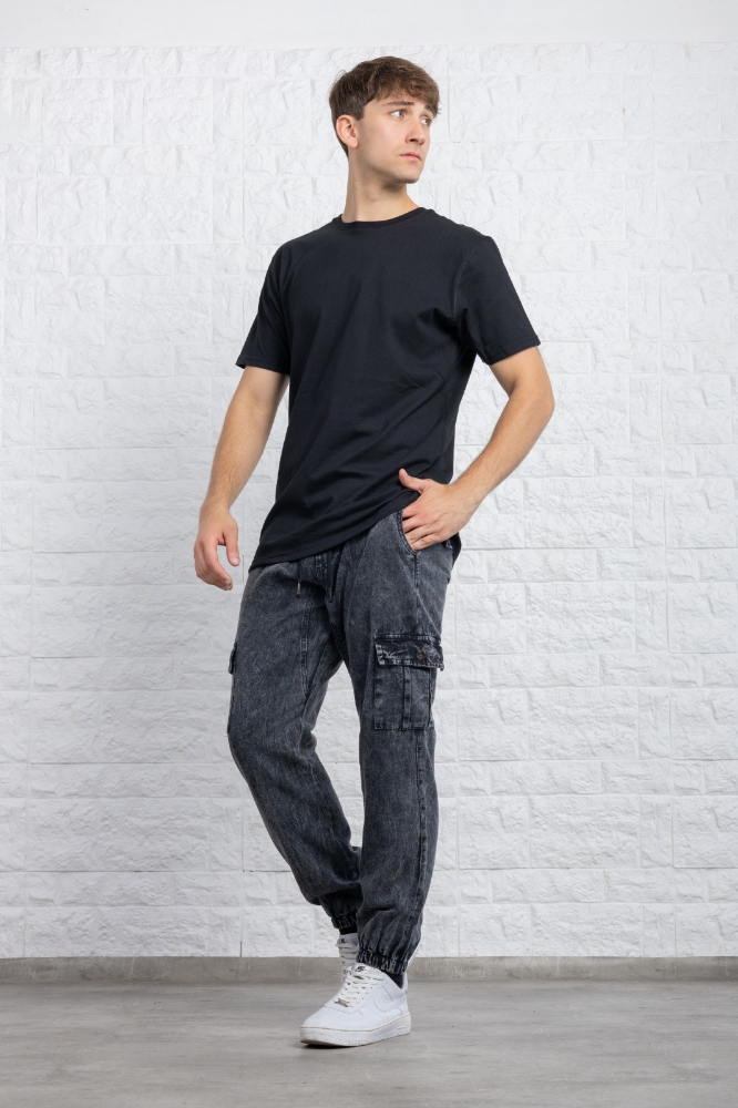 Jogger de Gabardina Negro - Imagen 8