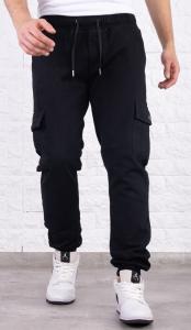 Jogger de Jeans Cargo con Elastico Arriba y Puño en el Tobillo