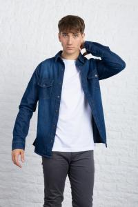 Camisa de Jeans Azul