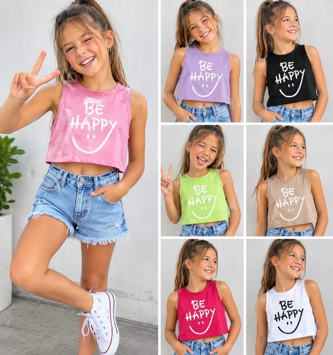 Musculosa Baby Teens  Estampada