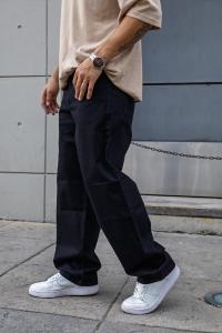 Pantalón Baggy Negro - Miniatura 4