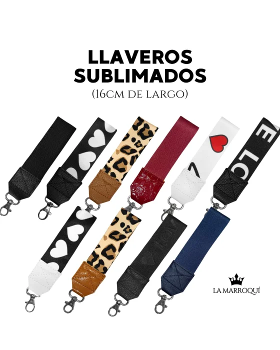 Llaveros Grandes Sublimados