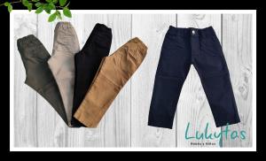 Pantalon Corte Chino de Gabardina [bebe]