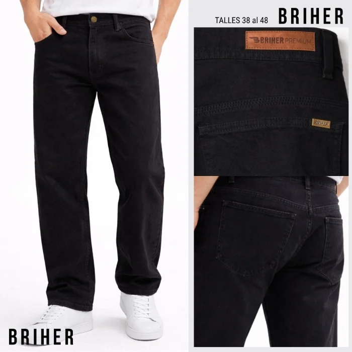 Pantalón Rígido Corte Clásico Holgado