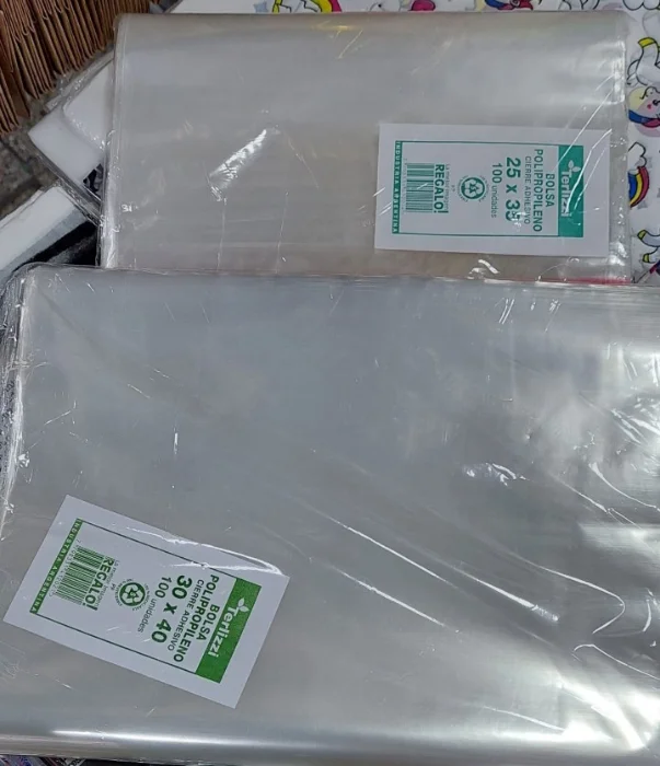 Bolsas Polipropileno con Adhesivos
