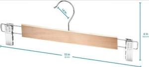 Percha Tablita de Madera X10 Und.