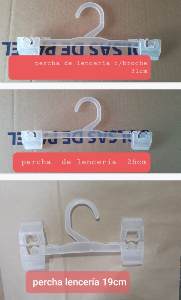 Percha Coco para Lencería X10 Und. - Imagen 2