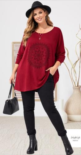 Suéter  de Lanilla Istilo Oversize Extra Amplio y Larga T.xxl