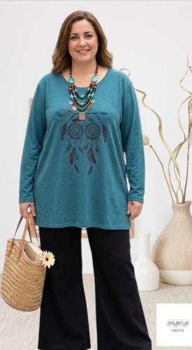 Suéter  de Lanilla Istilo Oversize Extra Amplio y Larga T.xxl - Miniatura 2