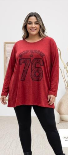 Suéter  de Lanilla Istilo Oversize Extra Amplio y Larga T.xxl - Miniatura 6