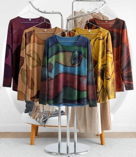 Camisetas de Modal Viscosa Clásica - Miniatura 4
