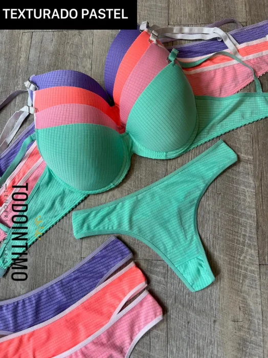 Conjunto Base Texturado Pastel