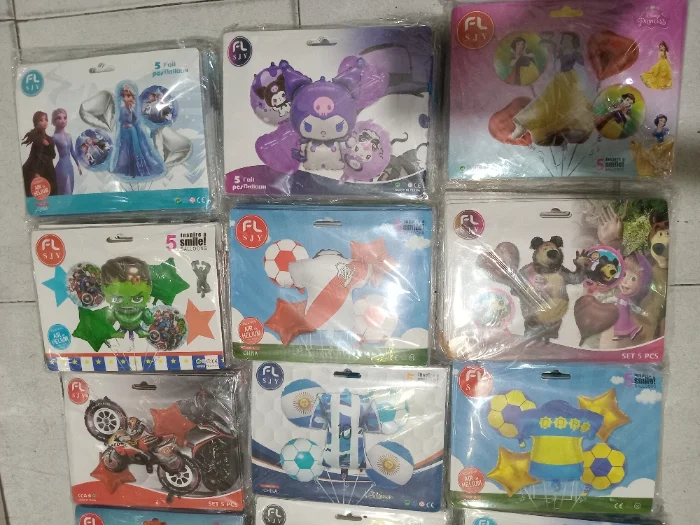 Set de Personajes 5 Unidades