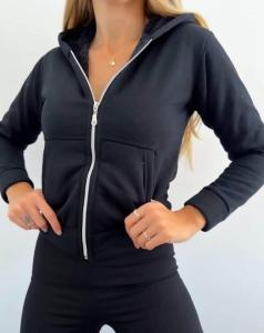Camperas Jersey con Piel Dama