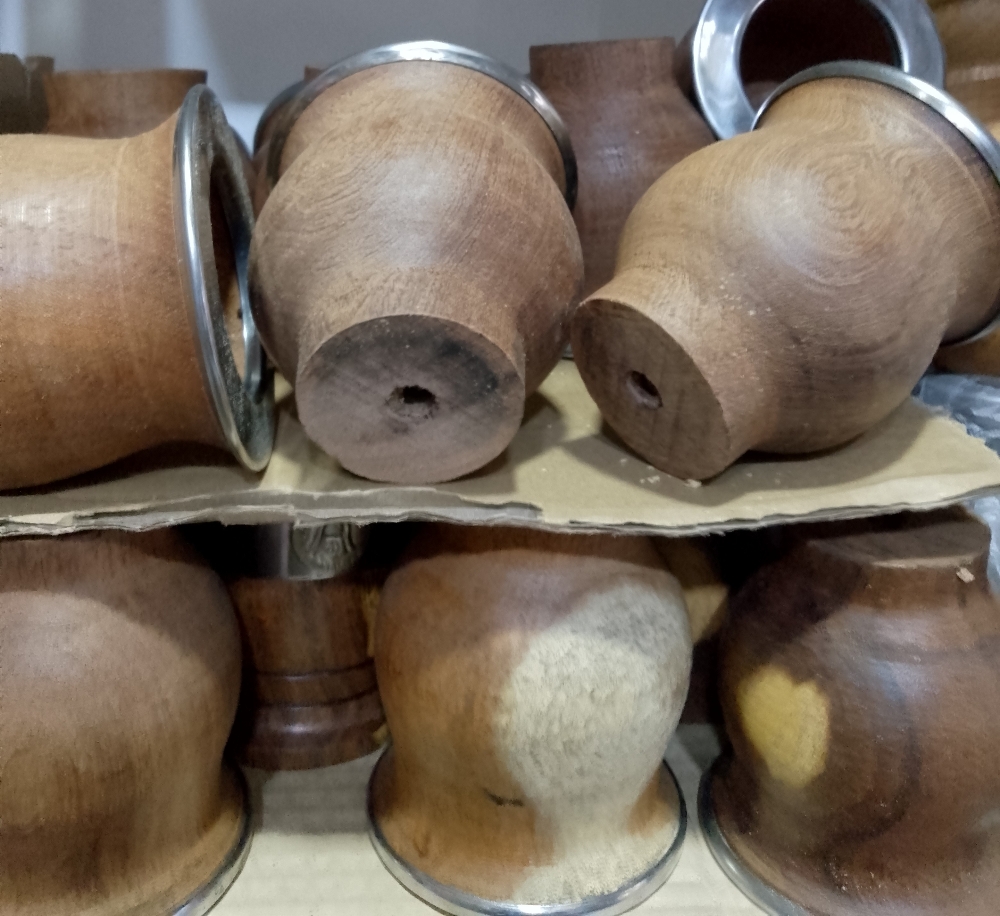 Mate Bocón de Acero y Algarrobo - Imagen 3