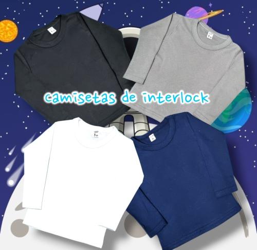 Camisetas " Algodón Interlock "