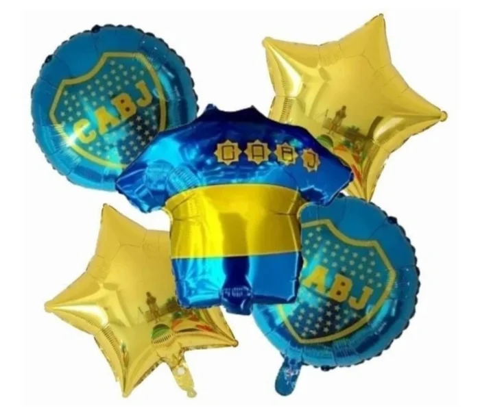Set Globos Boca River Argentina