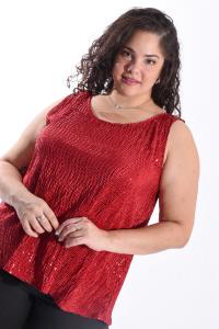 Musculosa Lentejuelas Xxl - Miniatura 1