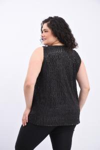 Musculosa Lentejuelas Xxl - Miniatura 2