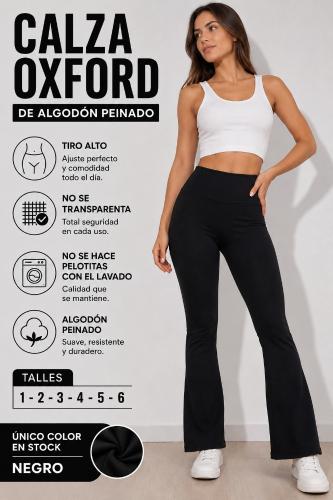 Calza Oxford de Algodón Peinado