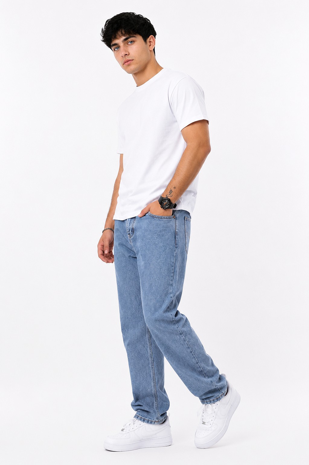 Jean Semi Recto Hombre - Pantalón Semi Chupin Caballero Promos Mayoristas Minoristas - Imagen 3