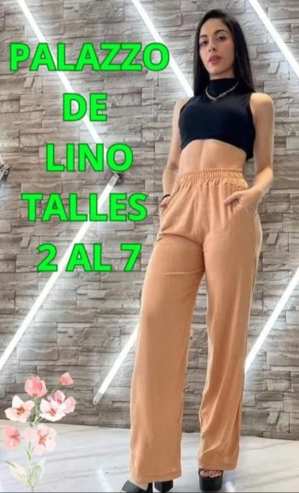 Palazos de Lino Spandex Calidad Premium