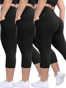 Capri Bolsillos Suplex Lycra