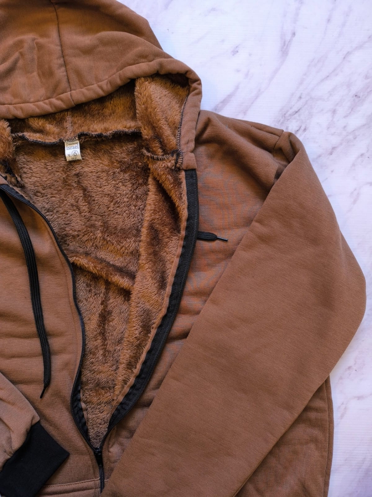 Campera con Piel de Hombre - Imagen 3