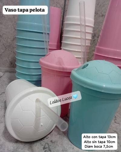 Vaso Tapa Pelota 330ml