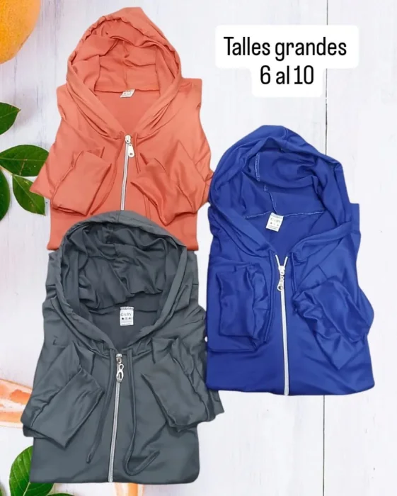 Campera Modal Soft Talles Grandes